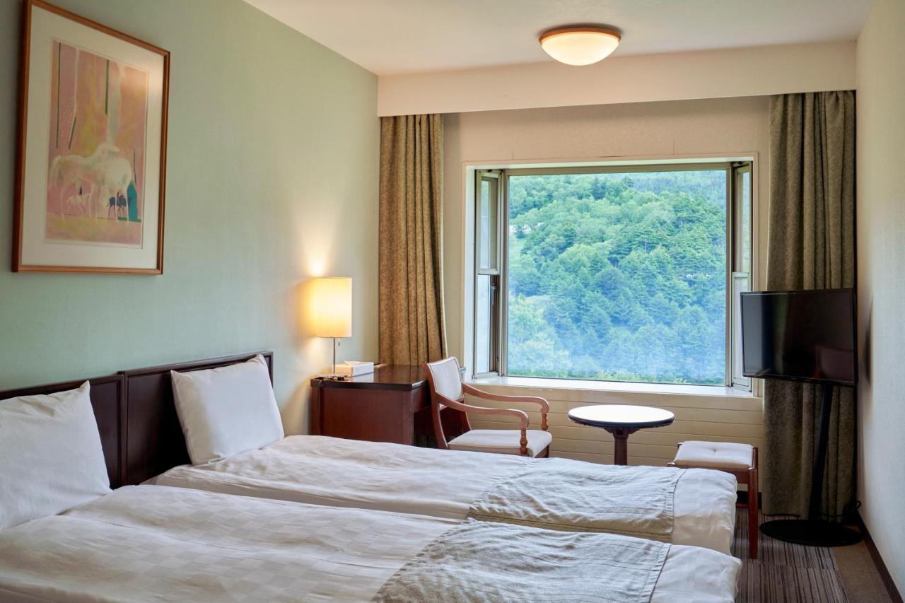 Manza Prince Hotel Tsumagoi Buitenkant foto