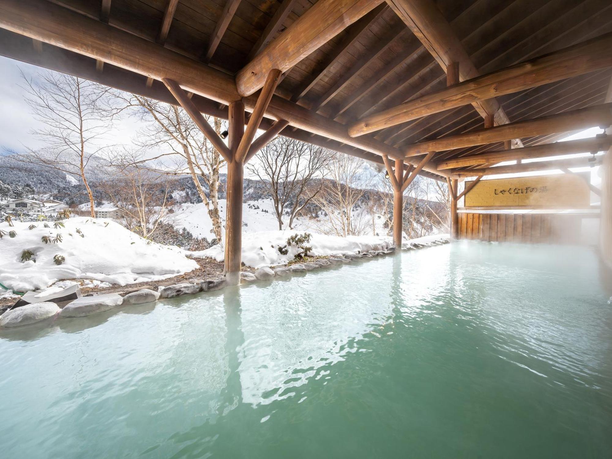 Manza Prince Hotel Tsumagoi Buitenkant foto